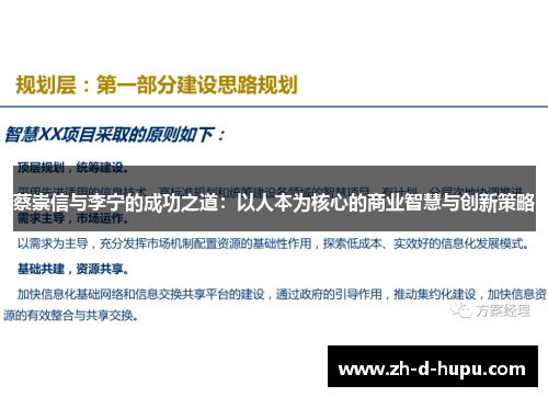 蔡崇信与李宁的成功之道：以人本为核心的商业智慧与创新策略